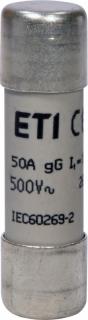 Wkładka topikowa cylindryczna, CH14x51 gG 50A/500V; 002651035, ETI POLAM  002651035/ETI