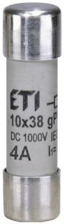 Wkładka topikowa cylindryczna PV CH10x38 gPV 4A/1000V DC  002625069/ETI