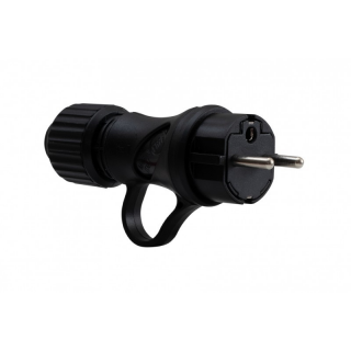 Wtyczka gumowa z uchem 16A 230V IP44  80052/FEL