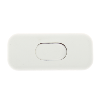 Wyłącznik kołyskowy przelotowy, 2-torowy, 2,5A, 250V; biały  W-97747/PLR