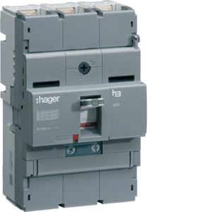 Wyłącznik mocy x250 3P 40kA 200A TM, MCCB; HNB200H, HAGER  HNB200H/HAG