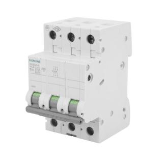 Wyłącznik nadmiarowoprądowy 400V 6kA 3-biegunowy B25A; 5SL6325-6, SIEMENS  5SL6325-6/SIE