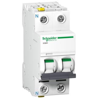 Wyłącznik nadprądowy Acti9 iC60H-C25-1N C 25A 1N-biegunowy; A9F07625, SCHNEIDER ELECTRIC  A9F07625/SCH