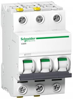 Wyłącznik nadprądowy Acti9 iC60N-B25-3 B 25A 3-biegunowy; A9F03325, SCHNEIDER ELECTRIC  A9F03325/SCH