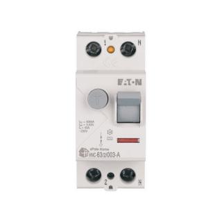 Wyłącznik różnicowoprądowy 2P 63A 0,03A, 30mA, typ A; HNC-63/2/003-A, 194686, EATON ELECTRIC  194686/EAT