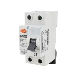 Wyłącznik Różnicowoprądowy A 2p 40a 30ma Schelinger  A03-K8-2-40-030/BMK