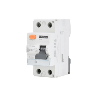 WYŁĄCZNIK RÓŻNICOWOPRĄDOWY AC 2P 63A 30mA SCHELINGER  A03-V7-2-63-030/BMK