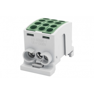 Zacisk HLK 100A-3 (1x25,2x16 / 1x25,2x16)-zielony  F2.0364/FEL