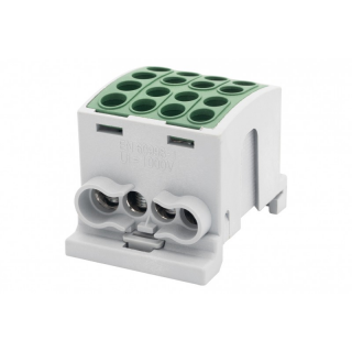 Zacisk HLK 100A-4 (1x25,3x16 / 1x25,3x16)-zielony  F2.0369/FEL