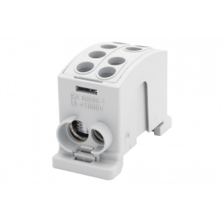 Zacisk HLK 125A-2 (1x35,1x25 / 1x35,1x25)-szary  F2.0372/FEL