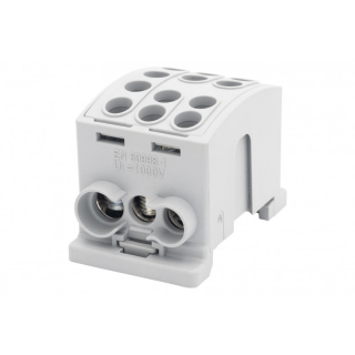 Zacisk HLK 125A-3 (1x35,2x25 / 1x35,2x25)-szary  F2.0377/FEL