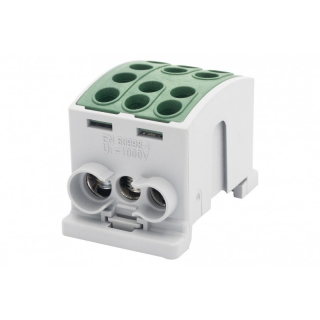 Zacisk HLK 125A-3 (1x35,2x25 / 1x35,2x25)-zielony  F2.0379/FEL