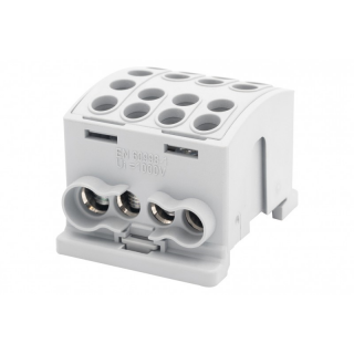 Zacisk HLK 125A-4 (1x35,3x25 / 1x35,3x25)-szary  F2.0382/FEL