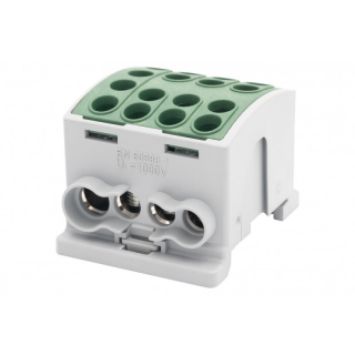 Zacisk HLK 125A-4 (1x35,3x25 / 1x35,3x25)-zielony  F2.0384/FEL