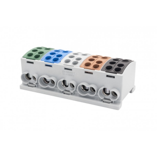Zacisk HLK 5x125A-2 (1x35,1x25/1x35,1x25)(3L+N+PE)  F2.0388/FEL
