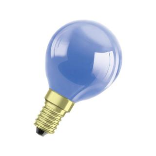 Żarówka kulka P45 15W E14 niebieska tradycyjna 33255450  ZKKOLE1415N/PHP