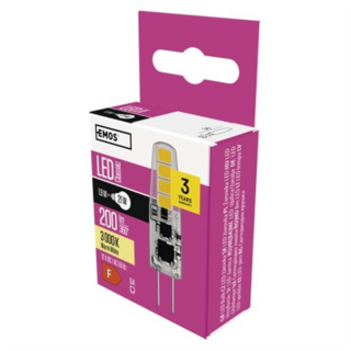 Żarówka LED Classic JC / G4 / 1,9 W (21 W) / 200 lm / ciepła biel  ZQ8620/EMO