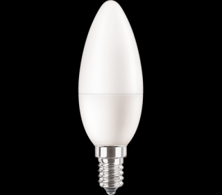 Żarówka LED E14 B35 5W 470lm 230VAC CorePro lustre 4000K naturalna biel świeczka ekw.40W, PHILIPS  871951431254800/PHP