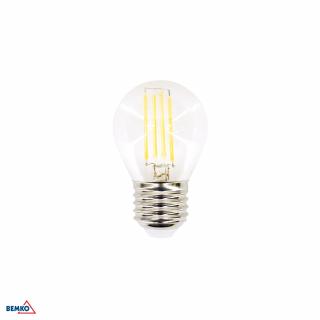 Żarówka LED Filament 230V E27 G45 6W 700LM 2700K 320ST  D86-FLB-E27-G45-060-2K/BMK