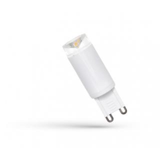 Żarówka LED G9 230V 2,5W 210lm, barwa: zimna biel, ceramiczna; WOJ+13064, SPECTRUM  WOJ+13064/WOJ