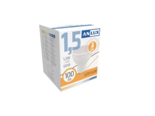 żarówka Led Gu10 1,5w 230v Zimna Biała 3 Lata Gw. Anlux  LED3-GU10-1,5W-CW/ANX