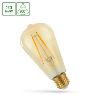 Żarówka LED ST64 2W E27 COG SERIA RETROSHINE  WOJ+14079/WOJ