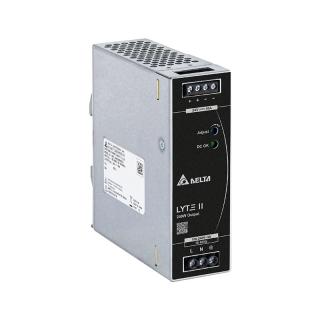 Zasilacz impulsowy DRL-24V240W1EN seria LYTE II na szynę TH, nap.wyjść.24V, moc wyjść.240W, prąd wyjść.10A, nap.wejść.230VAC, kl.I IP20, bez przekaźnika; DELTA ELECTRONICS  DRL-24V240W1EN/WAX