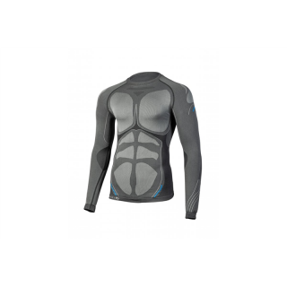ZEVEN koszulka termiczna ciemnoszara/szara 3XL/4XL  HT5K394-3XL-4XL/GTV