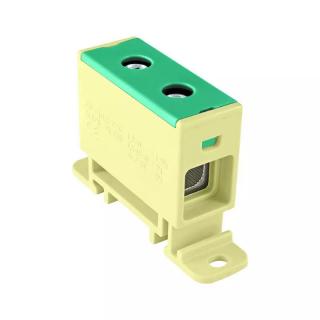Złączka szynowa 1-torowa 35mm2 ZGX 1x35 żółto-zielona  ENE-10409/INE