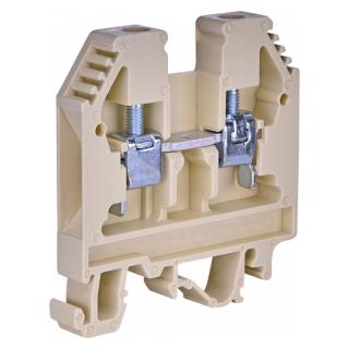 Złączka szynowa gwintowa 6mm2 beżowa, VS 6 PA; 003901068, ETI POLAM  003901068/ETI