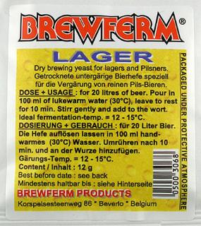 Drożdże dolnej fermentacji Brewferm Lager