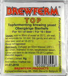 Drożdże górnej fermentacji Brewferm TOP