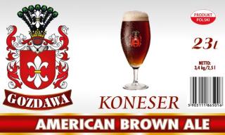Gozdawa KONESER American Brown Ale 3,4 kg