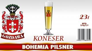 Gozdawa KONESER Bohemia Pilsner 3,4 kg