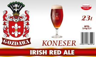 Gozdawa KONESER Irish Red Ale 3,4 kg