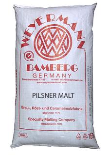 Słód pilzneński Weyermann (Niemcy) - 25 kg