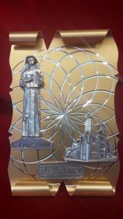 Souvenir - św. Faustyna i Katedra
