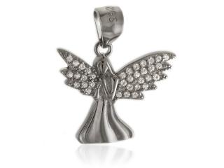 Wisior srebrny anioł aniołek angel w0480 - 1,7g.