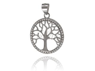 Wisiorek srebrny drzewo życia szczęścia w0386 - 1,5g.