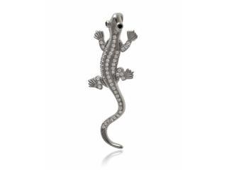 Wisiorek srebrny Jaszczurka kameleon w0625  2,2g.