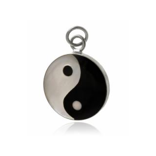 Wisiorek srebrny symbol równowagi Yin  Yang w0572 - 2,0g.