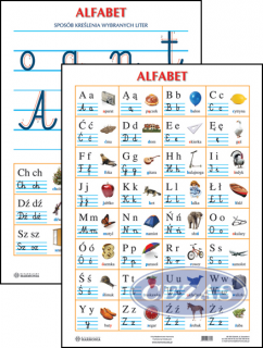 ALFABET PLANSZA DWUSTRONNA (PLA339) ALFABET PLANSZA DWUSTRONNA (PLA339)