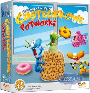 CIASTECZKOWE POTWORKI - GRA PLANSZOWA (ZAB166) CIASTECZKOWE POTWORKI GRA PLANSZOWA/FOXGAMES/5907078169682.POL (ZAB166)