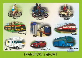 CZYM PODRÓŻUJEMY? TRANSPORT ZESTAW PLANSZ (PLA122) CZYM PODRÓŻUJEMY? TRANSPORT ZESTAW PLANSZ (PLA122)