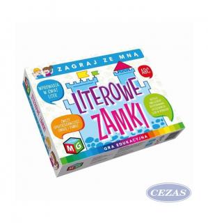 LITEROWE ZAMKI - GRA EDUKACYJNA (ZAB663) LITEROWE ZAMKI (ZAB663)