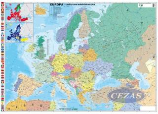MAPA EUROPA POLITYCZNO-ADMINISTRACYJNA 1:4,5 MLN (GMA026) MAPA EUROPA POLITYCZNO-ADMINISTRACYJNA 1:4,5 MLN (GMA026)