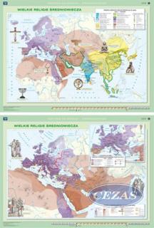 MAPA WIELKIE RELIGIE ŚREDNIOWIECZA (HIS171) MAPA WIELKIE RELIGIE ŚREDNIOWIECZA (HIS171)