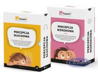 mTALENT PERCEPCJA WZROKOWO-SŁUCHOWA Pakiet 1+2 (ROZ004) PERCEPCJA WZROKOWO-SŁUCHOWA Pakiet 1+2 (ROZ004)