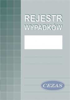 REJESTR WYPADKÓW A4 (GRA161) REJESTR WYPADKÓW A4 (GRA161)