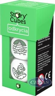 STORY CUBES ODKRYCIA - GRA KREATYWNA (ZAB912) GRA STORY CUBES BAŚNIE/MITY/ODKRYCIA/POSZLAKI/POTWORY (ZAB912)